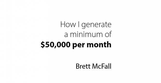 How I generate a minimum of $50K per month in 10-hours a week